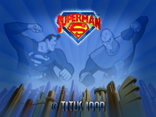 Superman (Europe) (En,Fr,De,Es,It,Nl) Title Screen